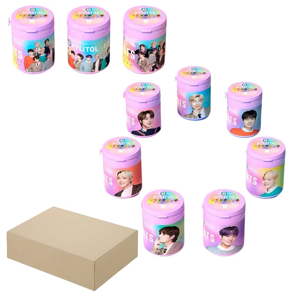 防弾少年団(BTS) - BTS キシリトールガムボトル&amp;BTSグミセット BTSデザインキシリトールガムが新ビジュアルで登場
